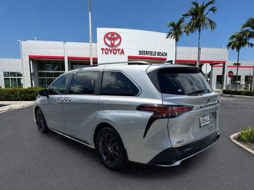 Celestial Silver Metallic 2024 Toyota Sienna XSE 7 Passenger