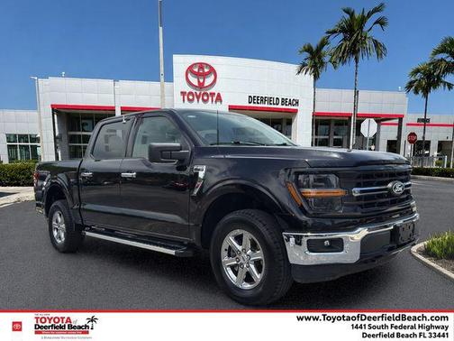 Black Metallic 2025 Ford F-150 XLT
