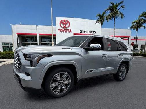 Celestial Silver Metallic 2026 Toyota Sequoia Capstone