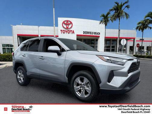 Silver Sky Metallic 2025 Toyota RAV4 XLE