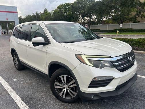 White Diamond Pearl 2018 Honda Pilot EX-L