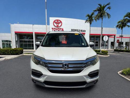 White Diamond Pearl 2018 Honda Pilot EX-L