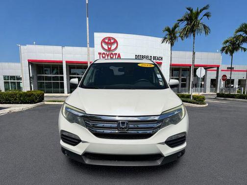 White Diamond Pearl 2018 Honda Pilot EX-L