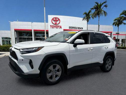 Ice Cap 2023 Toyota RAV4 Hybrid XLE