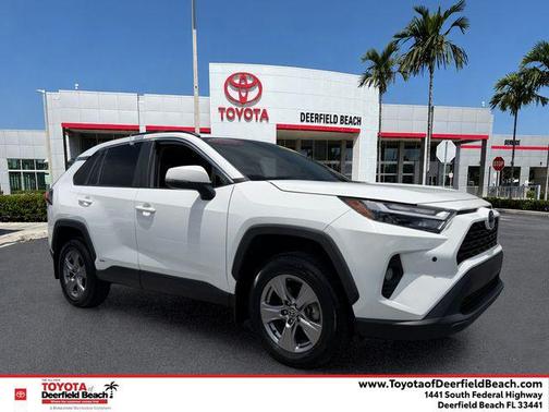 Ice Cap 2023 Toyota RAV4 Hybrid XLE