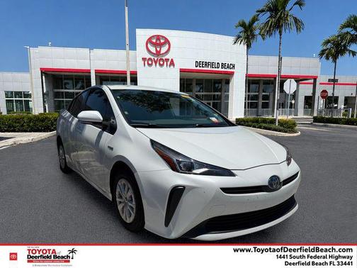 Wind Chill Pearl 2021 Toyota Prius XLE
