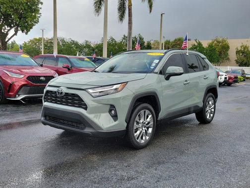 Lunar Rock 2023 Toyota RAV4 XLE Premium