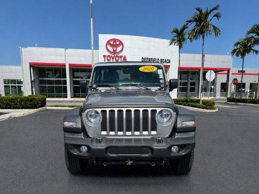 Billet Silver Metallic Clearcoat 2020 Jeep Wrangler Unlimited Sport