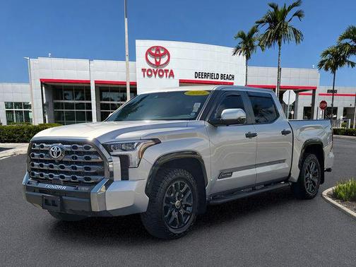 Celestial Silver Metallic 2024 Toyota Tundra Platinum