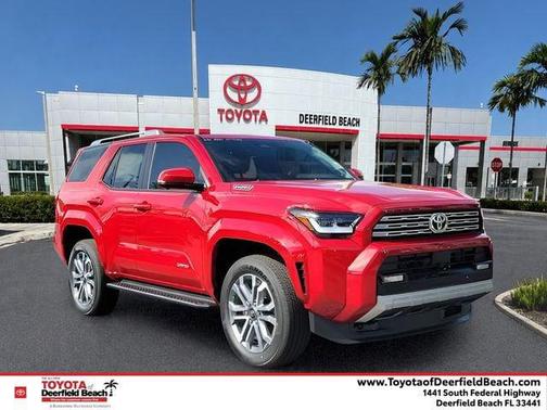 Supersonic Red 2026 Toyota 4Runner Limited
