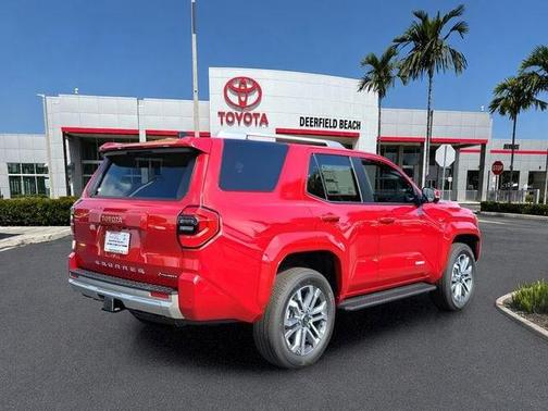 Supersonic Red 2026 Toyota 4Runner Limited