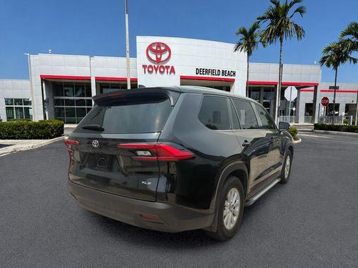 Midnight Black Metallic 2024 Toyota Grand Highlander XLE