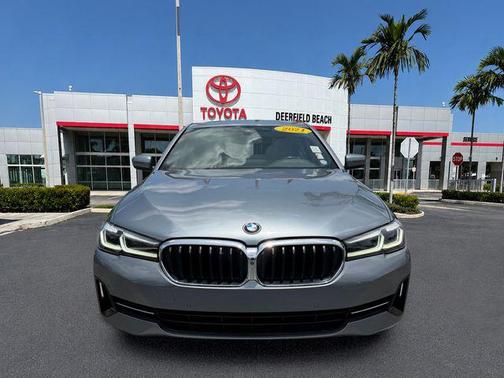 Bluestone Metallic 2021 BMW 530 530i