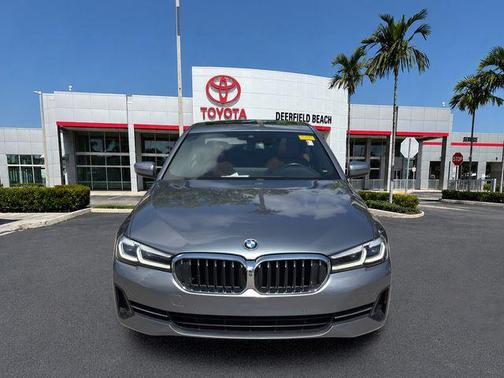 Bluestone Metallic 2021 BMW 530 530i