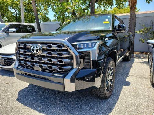 Midnight Black Metallic 2023 Toyota Tundra Platinum
