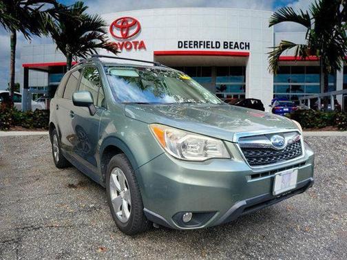 Jasmine Green Metallic 2015 Subaru Forester 2.5i Limited