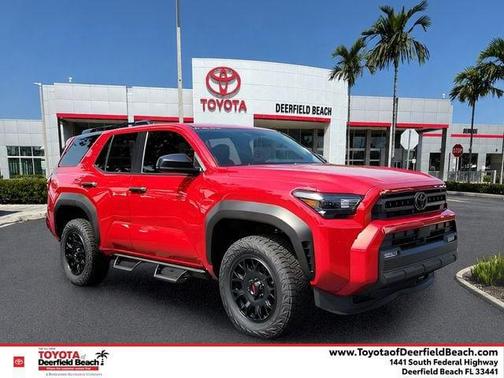 Supersonic Red 2026 Toyota 4Runner SR5