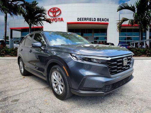 Gray 2023 Honda CR-V EX-L