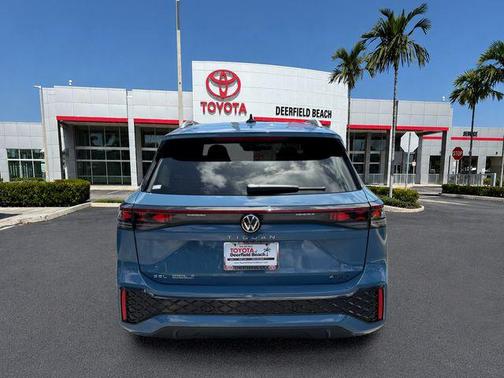 Monterey Blue Pearl 2025 Volkswagen Tiguan 2.0T SEL R-Line 4MOTION