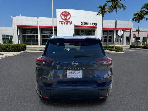 Deep Ocean Blue Pearl 2024 Nissan Rogue SV