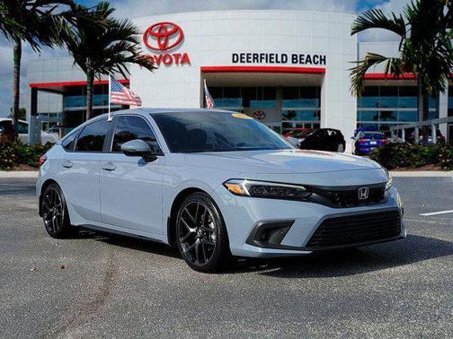 Meteorite Gray Metallic 2023 Honda Civic Sport Touring