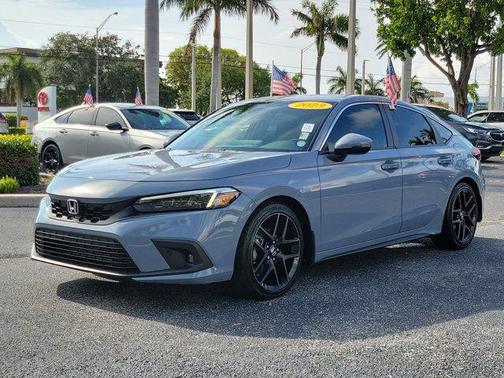 Meteorite Gray Metallic 2023 Honda Civic Sport Touring