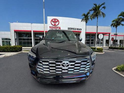 Midnight Black Metallic 2026 Toyota Sequoia 1794 Edition