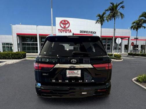 Midnight Black Metallic 2026 Toyota Sequoia 1794 Edition