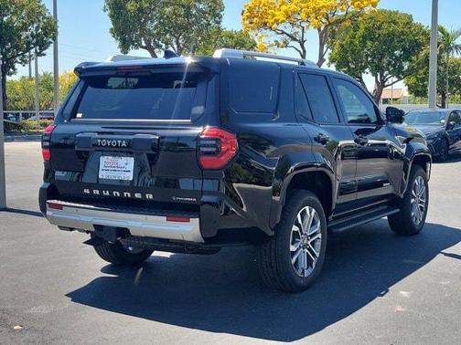 Black 2026 Toyota 4Runner Limited