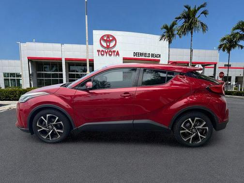 Supersonic Red 2021 Toyota C-HR XLE