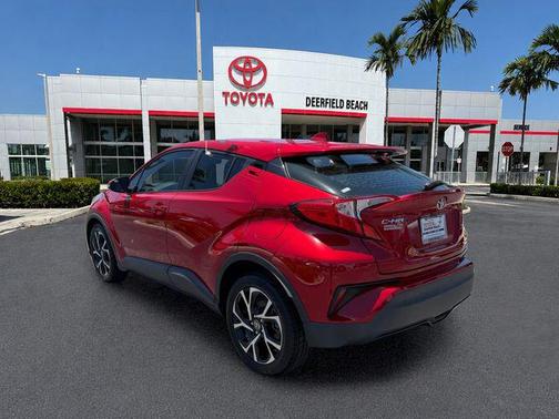 Supersonic Red 2021 Toyota C-HR XLE
