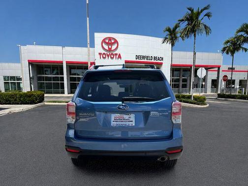 Quartz Blue Pearl 2018 Subaru Forester 2.5i Touring