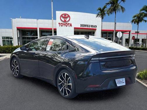 Midnight Black 2025 Toyota Prius Plug-In Hybrid XSE