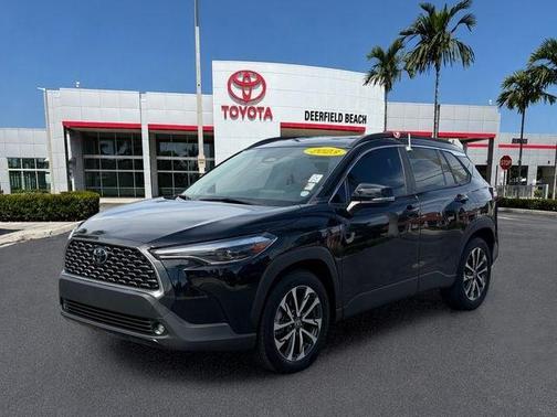 Jet Black 2023 Toyota Corolla Cross XLE