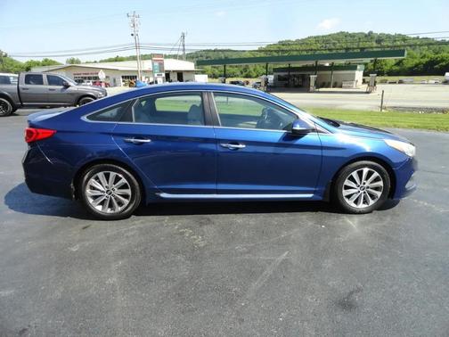 Blue 2016 Hyundai SONATA Sport