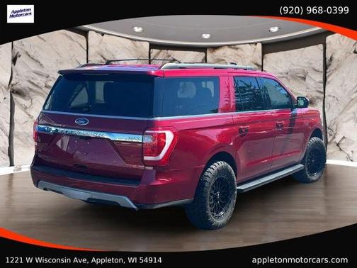 Red 2018 Ford Expedition Max XLT