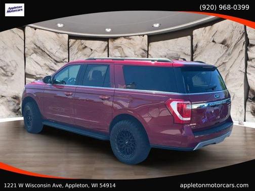 Red 2018 Ford Expedition Max XLT