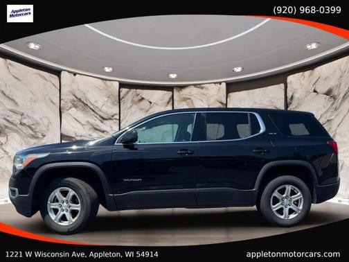 Black 2017 GMC Acadia SLE-1