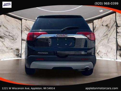 Black 2017 GMC Acadia SLE-1