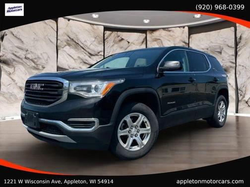 Black 2017 GMC Acadia SLE-1