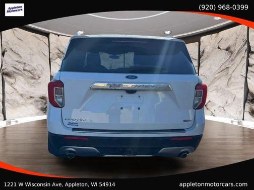 White 2021 Ford Explorer Limited