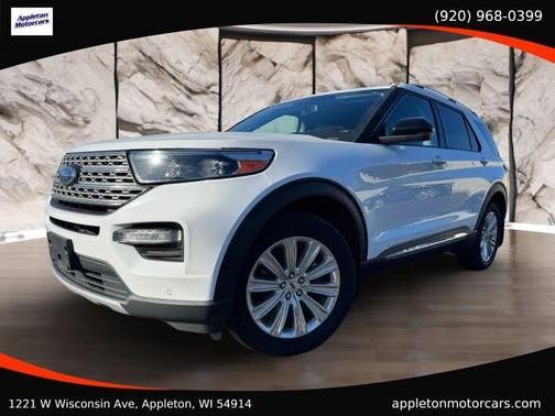 White 2021 Ford Explorer Limited