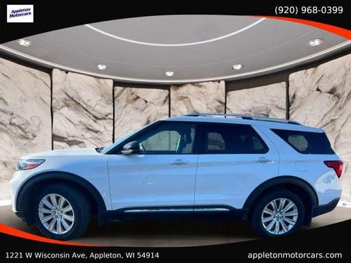 White 2021 Ford Explorer Limited