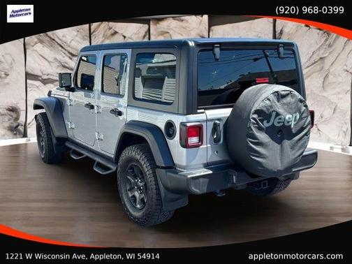 Silver 2018 Jeep Wrangler Unlimited Sport S