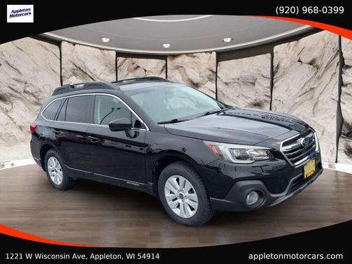 Crystal Black Silica 2019 Subaru Outback 2.5i Premium