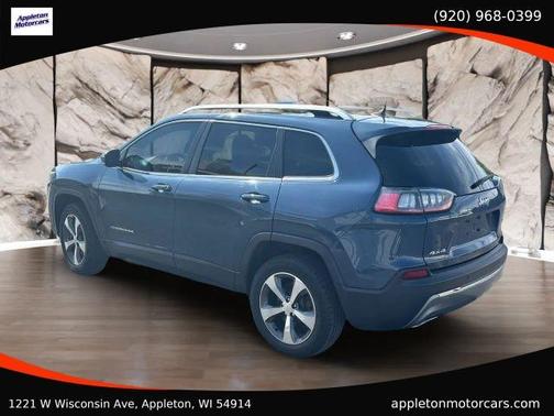 Blue 2020 Jeep Cherokee Limited