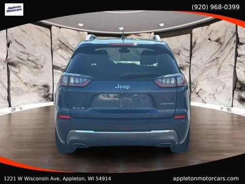 Blue 2020 Jeep Cherokee Limited