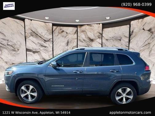 Blue 2020 Jeep Cherokee Limited