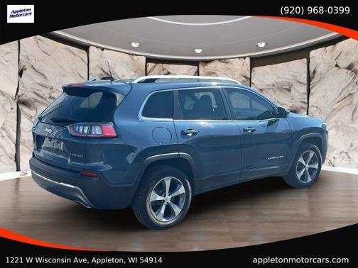 Blue 2020 Jeep Cherokee Limited
