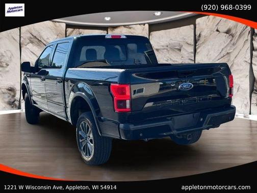 Black 2018 Ford F-150 Lariat